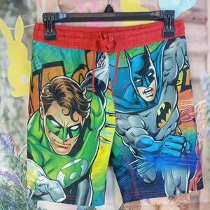 🛝 DC Comics Justice League Kids Swim Trunks